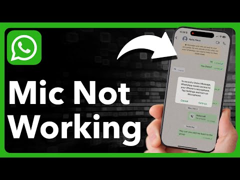 How To Fix WhatsApp Microphone If Not Working