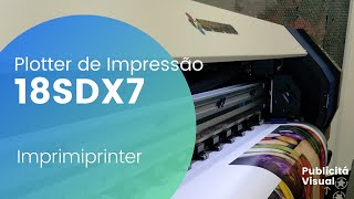 Plotter de impressão digital Imprimiprinter
