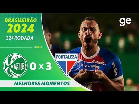 Gols e lances de Juventude-RS x Fortaleza