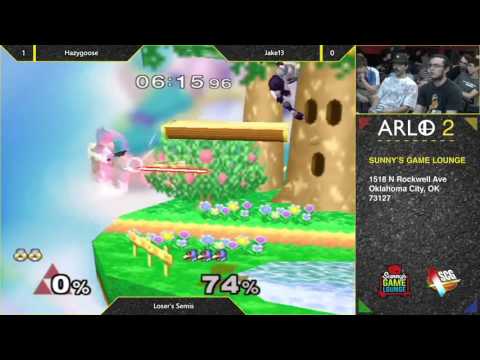 ARLO 2 - Hazygoose vs Jake13 - LS - Melee Singles