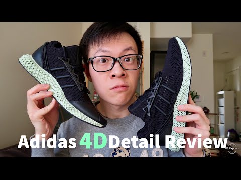 Is Designer Adidas 4D Shoe Worth the Price? | Y-3 4D Runner Full Review | 设计师款的Adidas 4D值不值这个价？
