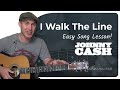 I Walk The Line by Johnny Cash | Easy 3-Chord Song Lesson