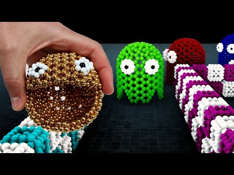 Pacman VS Monster Magnet | Lokman & Magnetic Games