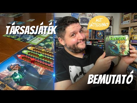 FantasyZoo Társasjáték bemutató - Mit Játsszunk?