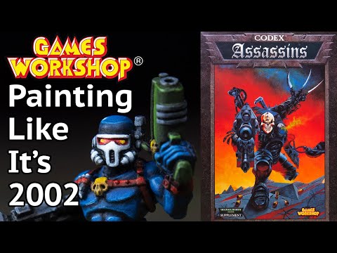 Games Workshop WOULDN'T Print this Book Today! RETRO OOP Paint Job