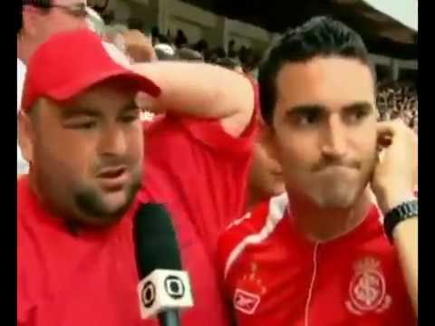 Inter Comemorando Gol do Gremio - Gol do Flamengo Não!