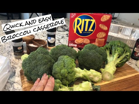 Broccoli Casserole - Quick and Easy Side Dish and...