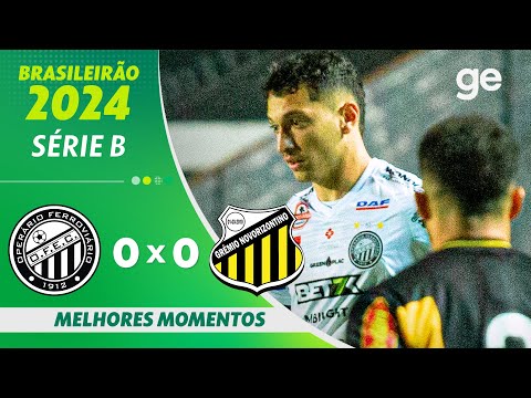 Gols e lances de Operário x Novorizontino