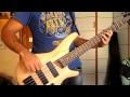 Trivium-Down From The Sky (Bass cover) 