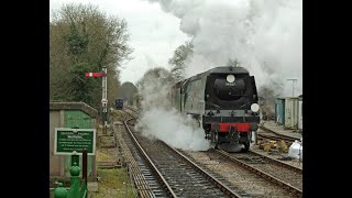 preview picture of video 'Mid Hants Railway Great Spring Steam Gala Sunday 3rd March 2013'