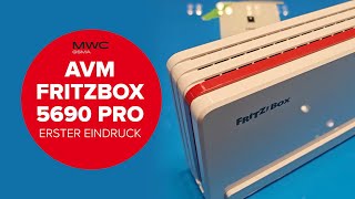 Ersteindruck zur AVM FritzBox 5690 Pro: Erste AVM-Router mit Wifi 7 auf dem MWC
