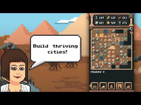 Tiny Pharaoh: Pixel Strategy Video