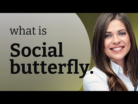 Understanding the Phrase "Social Butterfly": An English Language Lesson