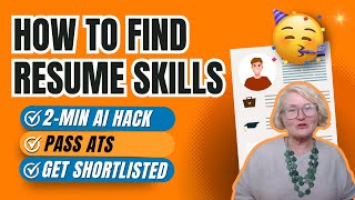 Resume Skills Section Hack Using ChatGPT to win interviews