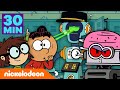 Huize Herrie & Casagrandes | Robotmarathon van 30 minuten! | Nickelodeon Nederlands
