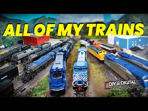 My ENTIRE Model Train Collection