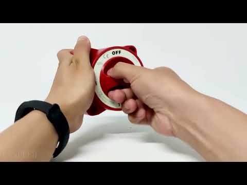 M10 4 Position 32V 350A Luminous 2 Battery Disconnect Switches AFD Isolator Rotary Switch