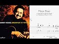 Transcription // MOON RIVER  - Barney Kessel