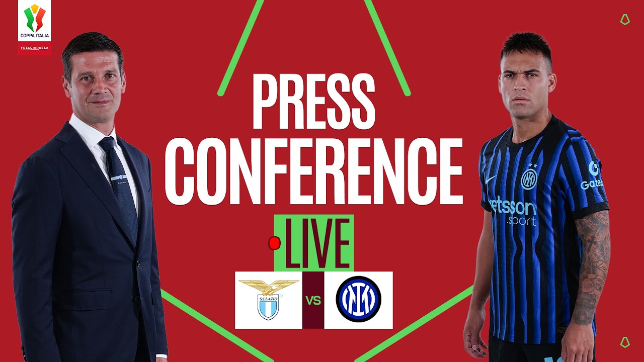 🔴 LIVE | Inter Press Conference | LAZIO-INTER | Coppa Italia Frecciarossa 2025/26