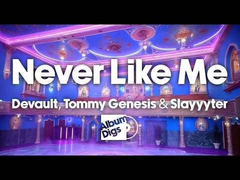 Devault, Tommy Genesis & Slayyyter - Never Like Me (Visualizer Video)