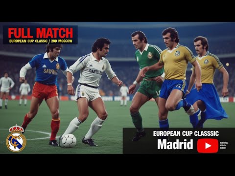 Real Madrid vs. Spartak Moskva | Full Match | European Cup Quarter-finals 2nd Leg | 1980-1981