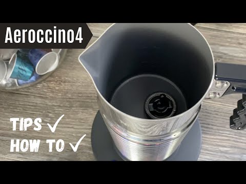 How to use a Nespresso Aeroccino 4 Milk Frother to Make a Cappuccino Coffee | Aeroccino4 Tips | A2B