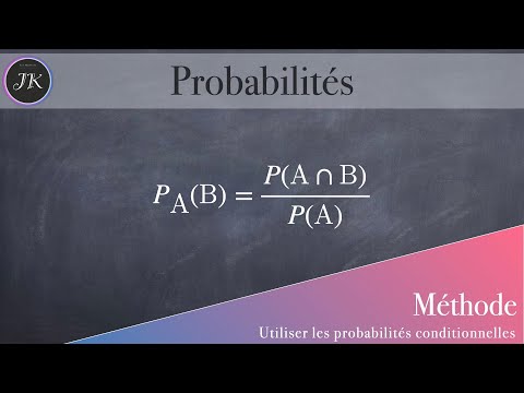 Probabilités conditionnelles