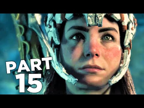 HORIZON FORBIDDEN WEST PS5 Walkthrough Gameplay Part 15 - SACRED CAVE (2022)