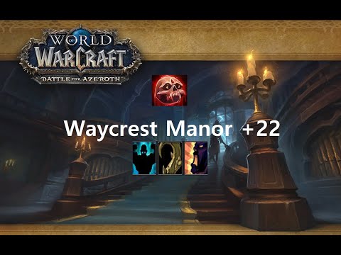 DRAGONFLIGHT SEASON3 M+ WAYCREST MANOR +22 BLOOD DK/웨이크레스트 저택 +22