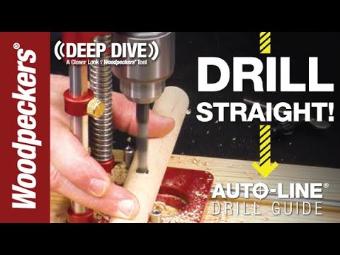 The Best NEW Drill Guide For Woodworking - Auto-Line Drill Guide | Deep Dive