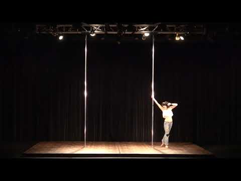 2018 US Pole Dance Championship Novice Level 1 Artistic Division - JillAnne