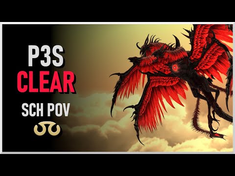 [FFXIV] P3S First Clear - Scholar POV