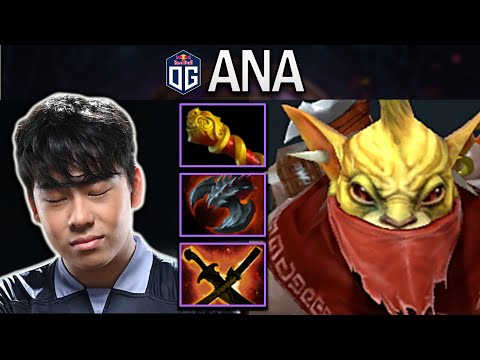 OG.ANA SMURF BOUNTY HUNTER - CARRY BUILD - DOTA 2 7.29 GAMEPLAY