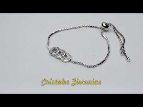 Pulsera 3 circulos PL7135 R