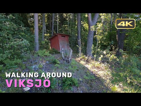 A walk around Viksjö (Järfälla) (Sweden) (2022) | 4k
