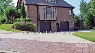 preview picture of video 'Concrete Driveways Milton GA | Paver Driveway'