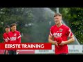 Beukema: 'Heeft mij echt geholpen' | Eerste training