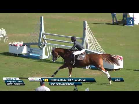 Teresa Blazquez | CSIO3* Nations Cup Vejer de la Frontera 2023 (Jump-off) 27.10.2023 (1st)