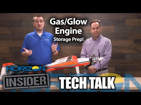 Horizon Insider Tech Talk: Preparing Gas/Glow Plane Engines for Storage