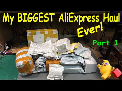 Uni-Byte 0306 -  Mailbag #40:  My BIGGEST AliExpress haul ever!  Part 1 of 2