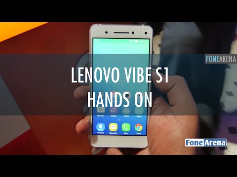 Lenovo Vibe S1 Hands On