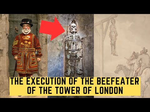 The Execution Of The Beefeater Of The Tower Of London