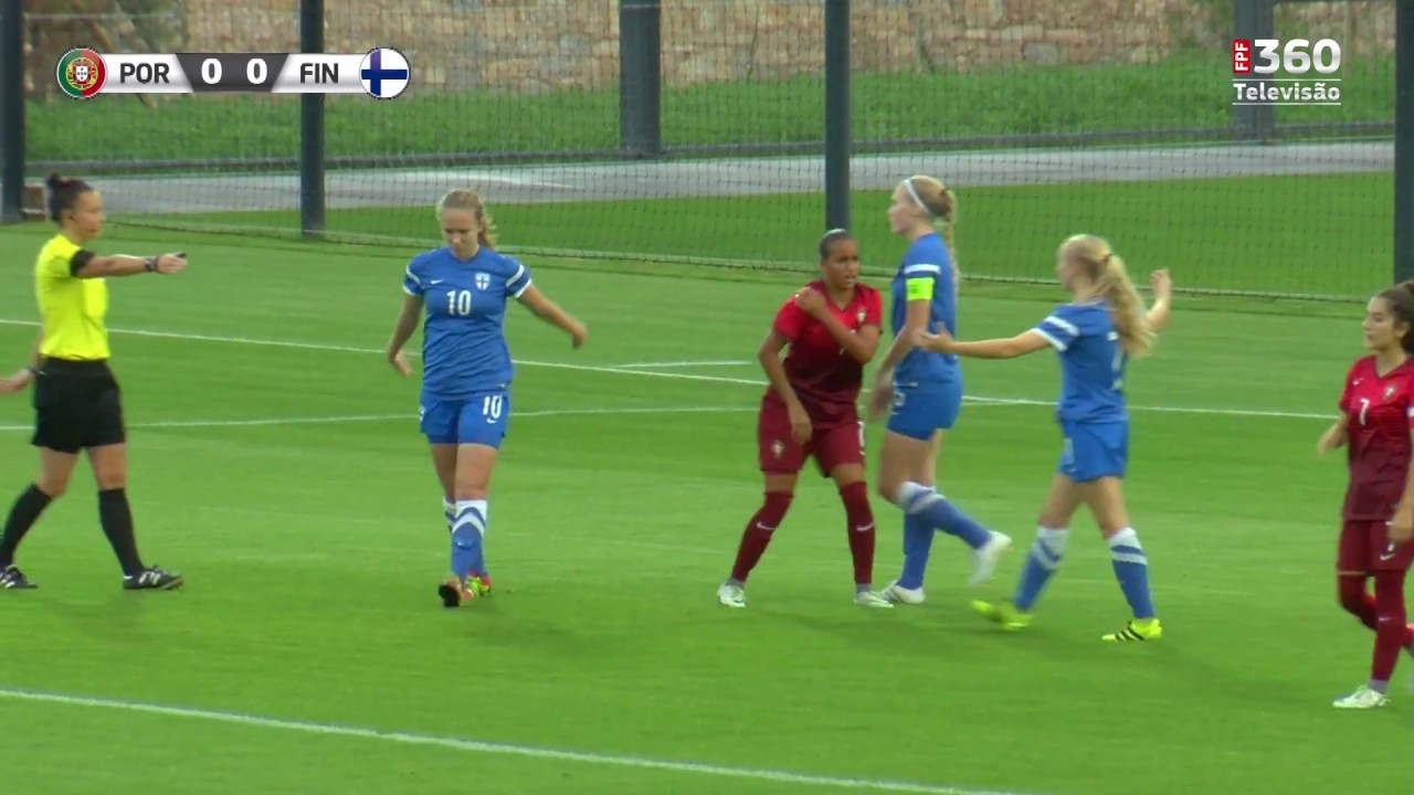 Resumo do Portugal [Feminino S17] 1 vs Finlândia ...