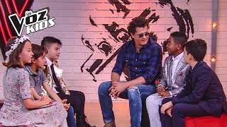 ¡Carlos Vives llegó para poner a bailar a los finalistas! | La Voz Kids Colombia 2018