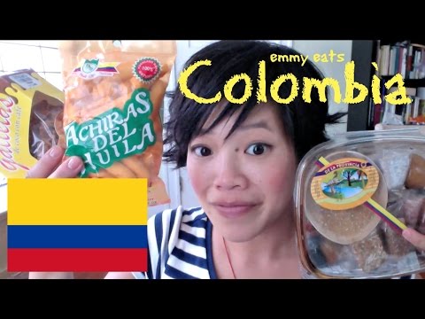 Emmy Eats Colombia - tasting Colombian snacks & sweets