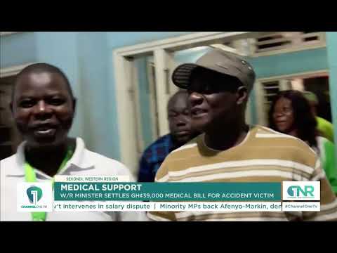 GH¢39,000 Hospital Bill: Western Regional Minister Secures Accident Victim’s Release