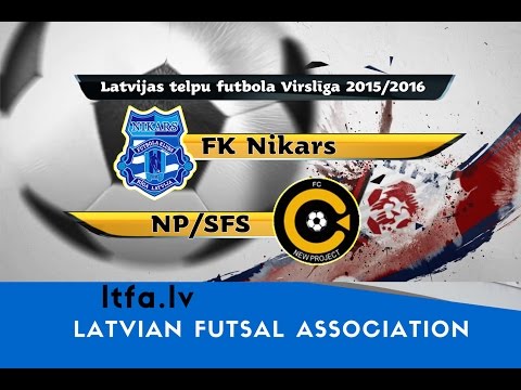 FK Nikars - New Project/SFS [LTFA VIRSLĪGA 2015/16 | Highest Division [Highlights]