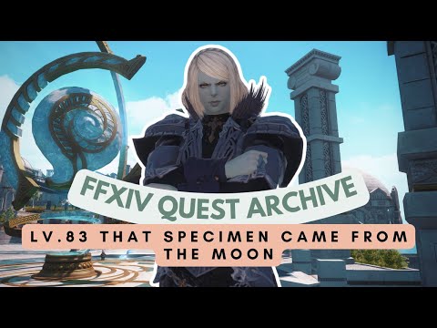 Lv.83 That Specimen Came from the Moon | No Commentary | FFXIV Quest Archive