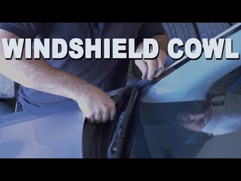 How to Replace a Windshield Cowl Trim - 2015 Subaru Forester