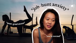 how i cope with job-hunting stress *yoga, gym, chit-chat & grwm*
